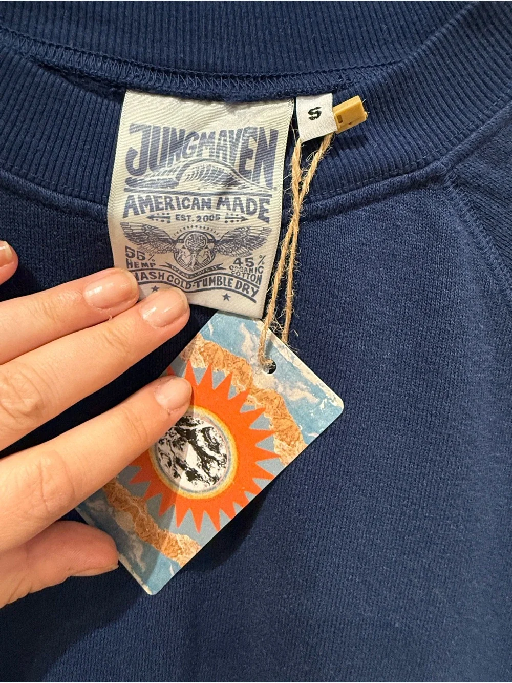 Jungmaven Short Sleeve Raglan Fleece